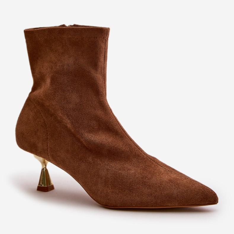 Step in style Botas Modelo Irithare GP12 Camel - Entre com estilo castanho 2