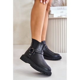 Step in style Botas Chelsea Modelo Big Star OO274A128 Pretas - Entre com estilo preto 1