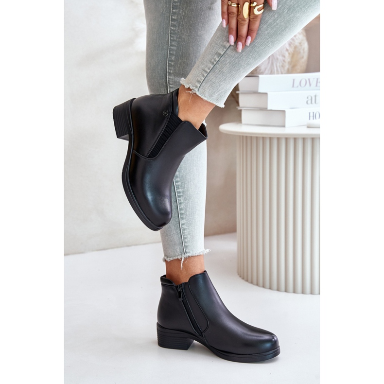 Step in style Botas Modelo Vinceza 85150 Preta – Entre com estilo preto 1