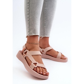 Step in style Sandálias Modelo Zaxy LL285061 Rosa Claro - Entre com estilo 1