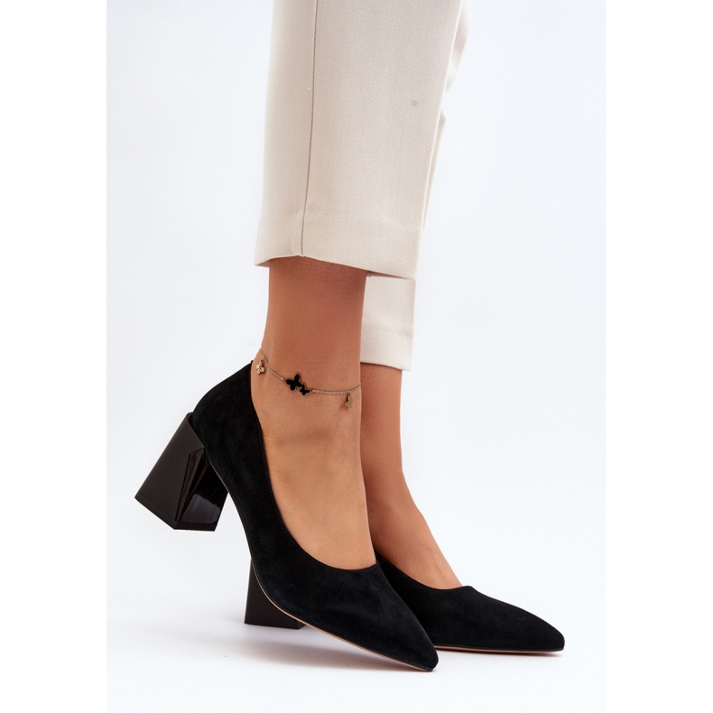 Step in style Bombas Modelo Alessyndra 66602 Preta – Entre com estilo preto 1