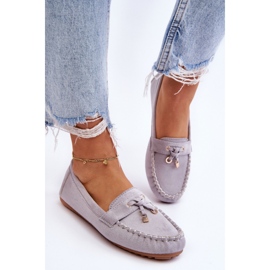 Step in style Mocassins Modelo Good Time ZA28P Cinza - Entre com estilo 1