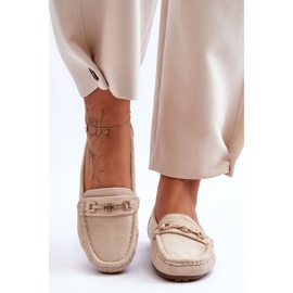 Step in style Mocassins Modelo Corinell FT247 Bege - Entre com estilo 1