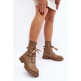 Step in style Botas Modelo Gentiana 8573A Marrom - Entre com estilo 1
