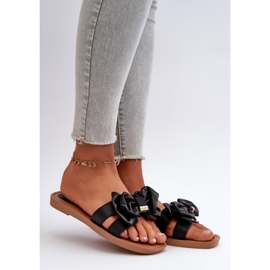 Step in style Sandália Chinelo Modelo Rivarina 491-02 Preta - Entre com Estilo preto 1