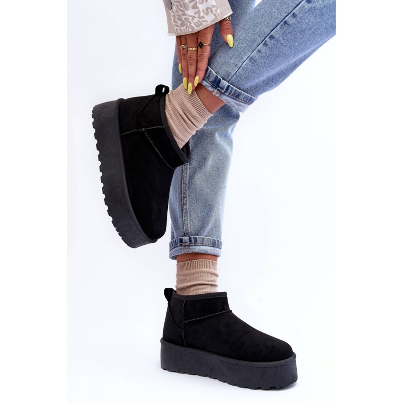 Step in style Botas de neve Modelos Corcoran 2818/BY1201 Pretas - Entre com estilo preto 2