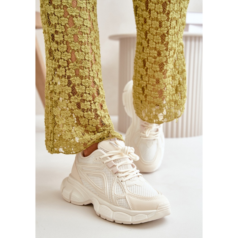 Step in style Calçado Esportivo Modelo Timoci Y3801 Bege - Entre com estilo 1