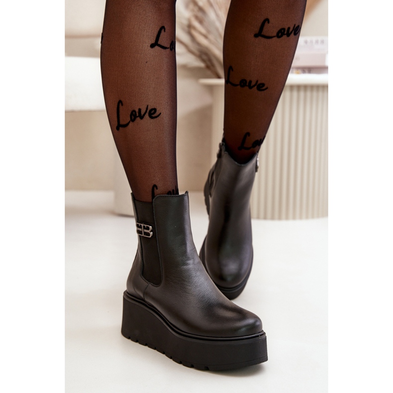 Step in style Botas Modelo Zazoo 60498 Pretas – Entre com estilo preto 1