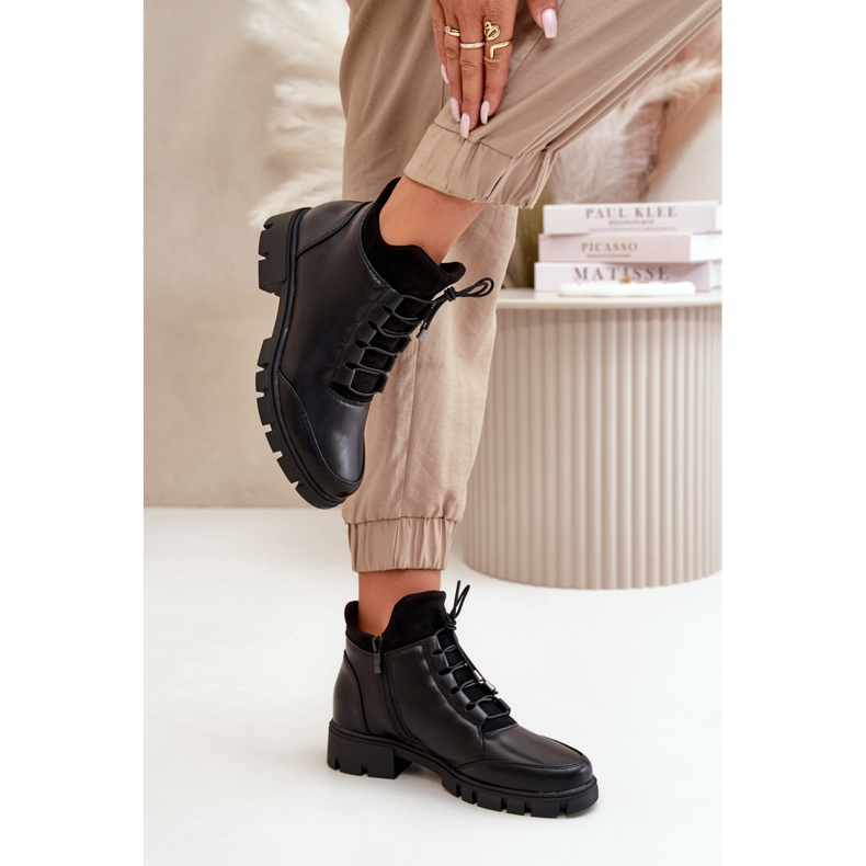 Step in style Botas Modelo Erisabelle RMR23123-12 Pretas - Entre com estilo preto 1