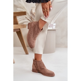 Step in style Botas Modelo S.Barski HY42-076 Marrom - Entre com estilo 1
