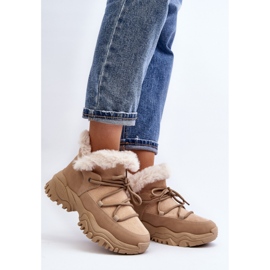 Step in style Trappers Modelo Cresandi 23BT26-6534 Bege - Entre com estilo 1