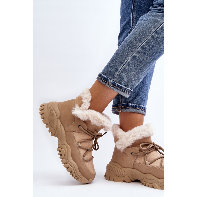 Step in style Trappers Modelo Cresandi 23BT26-6534 Bege - Entre com estilo 2