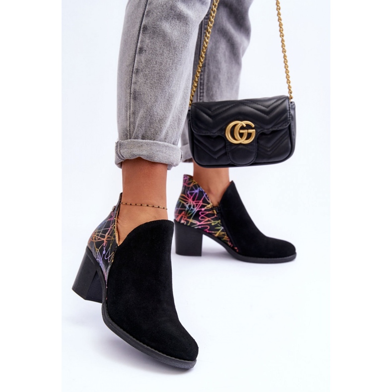 Step in style Botas Modelo Maciejka 04492-99 Couro Preto - Entre com estilo 2