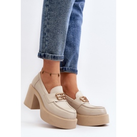 Step in style Calçado Modelo Zazoo 20170 Bege Claro – Entre com estilo 1