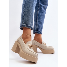 Step in style Calçado Modelo Zazoo 20170 Bege Claro – Entre com estilo 2