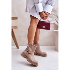 Step in style Botas Modelo Lewski 3610 Bege – Entre com estilo 1