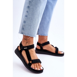 Step in style Sandálias Modelo Big Star LL276011 Pretas - Entre com estilo preto 1