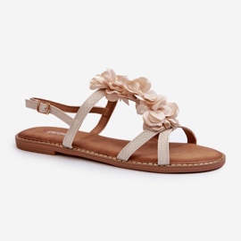 Step in style Sandálias Modelo Abidina JL85 Bege - Entre com estilo 2 Step in style Sandálias Modelo Abidina JL85 Bege - Entre com estilo 2