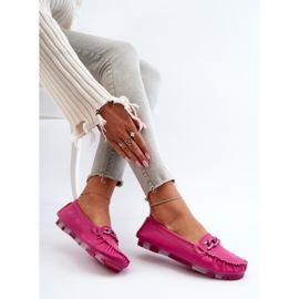 Step in style Mocassins Modelo S.Barski LR339 Fúcsia - Entre com estilo rosa 1