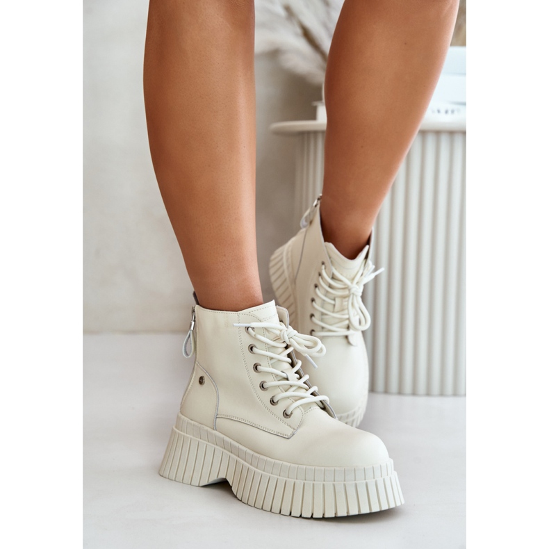 Step in style Trappers Modelo Goe OO2N4127Bege Claro - Entre com estilo 1