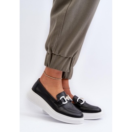 Step in style Mocassins Modelo S.Barski LR720 Preto - Entre com estilo 1