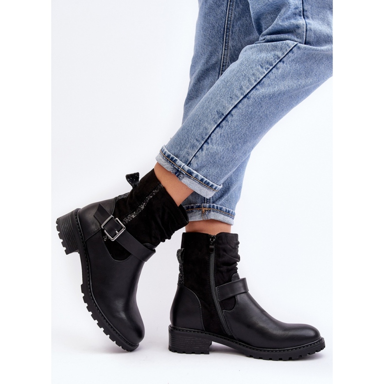 Step in style Botas Modelo Cillolis M667 Pretas - Entre com estilo preto 2