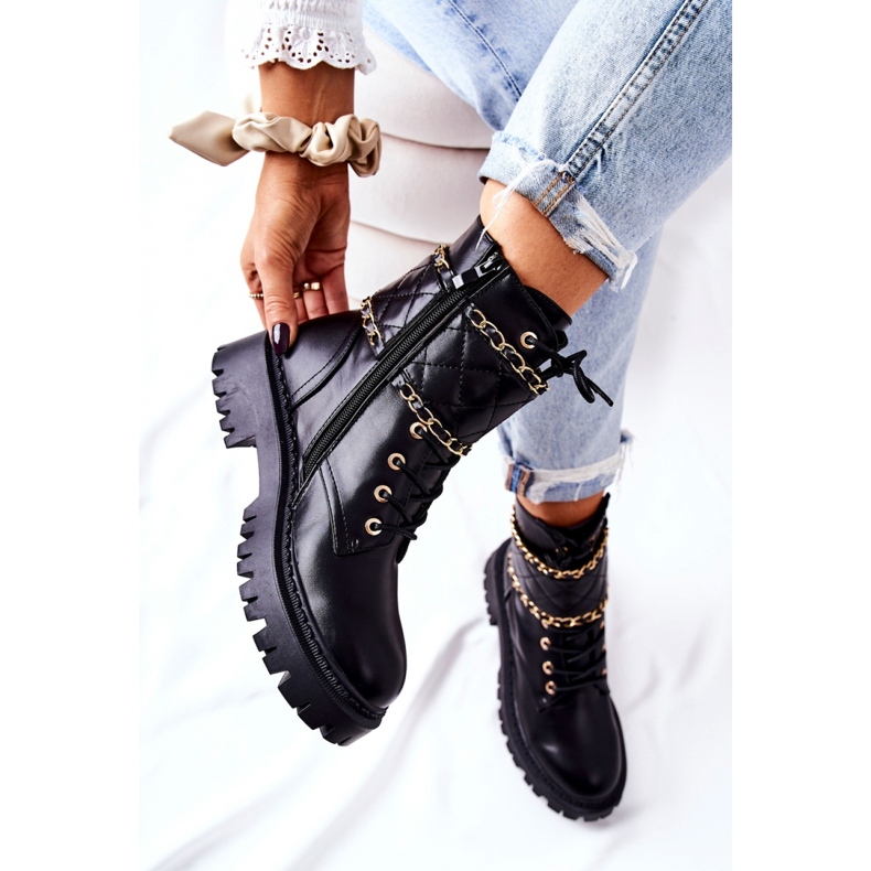 Step in style Botas de trabalho modelo Caleanor H21-71 Blk Preto - Entre com estilo 2