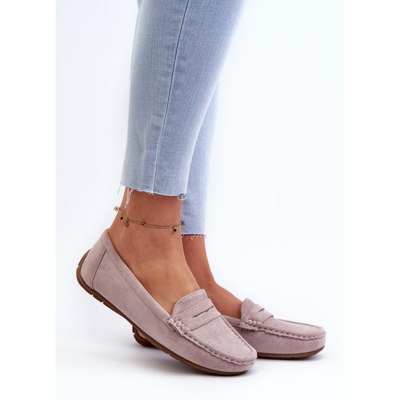 Step in style Mocassins Modelo Lenvie FT245 Violeta - Entre com estilo tolet 1