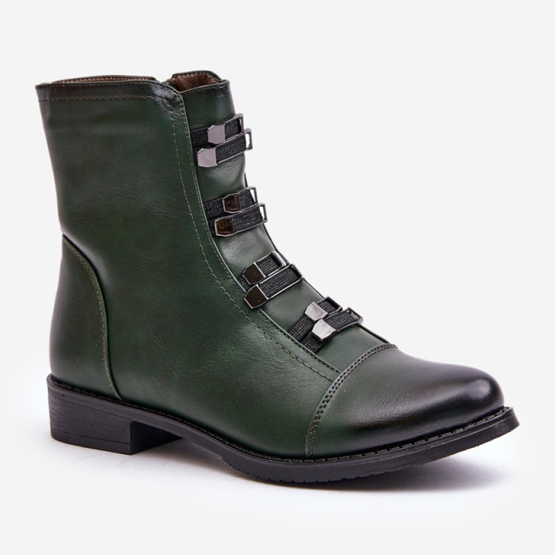 Step in style Botas Modelo Evalith ASA62-30 Verde - Entre com estilo 2 Step in style Botas Modelo Evalith ASA62-30 Verde - Entre com estilo 2