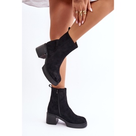 Step in style Botas Modelo Meriluna YK39P Preta - Entre com estilo preto 1