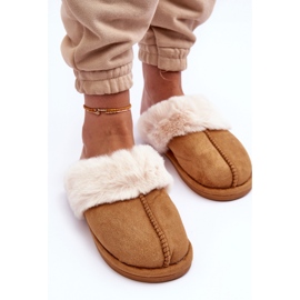 Step in style Chinelos Modelo Pinky BO-609 Camel - Entre com estilo castanho 2