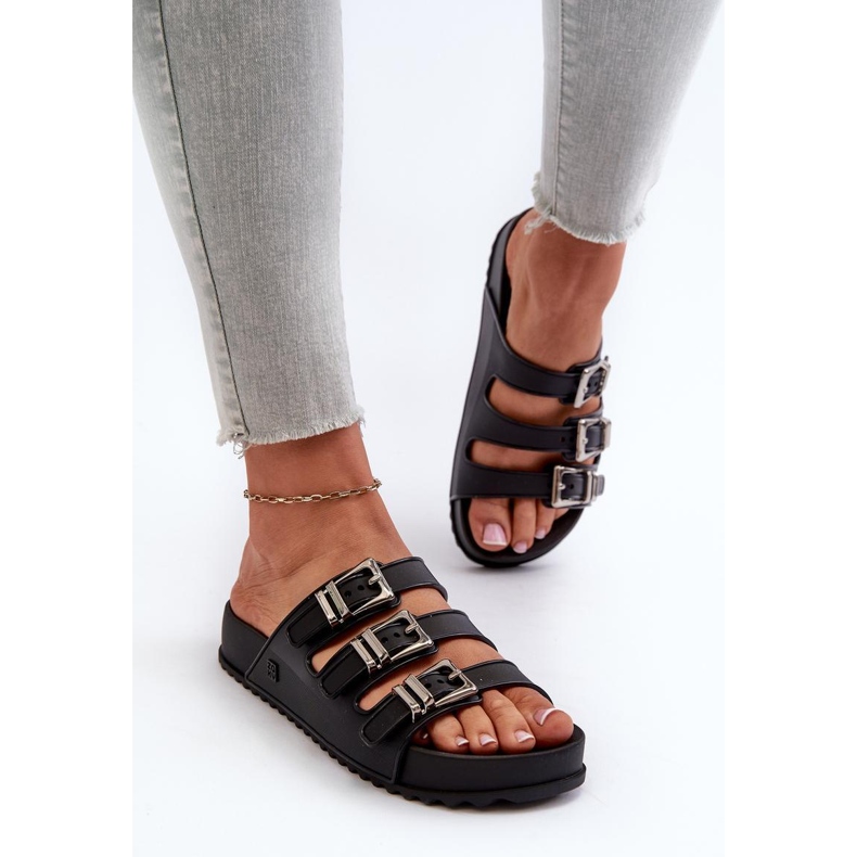 Step in style Sandália Chinelo Modelo Zaxy NN2850099 Preta - Entre com estilo preto 1