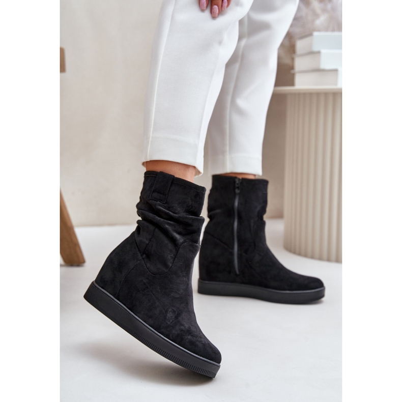 Step in style Botas Modelo Zinradea MS35012 Pretas - Entre com estilo preto 1