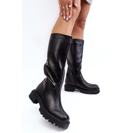 Step in style Botas Modelo Eamantha 2177 Pretas – Entre com estilo preto 1