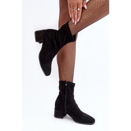 Step in style Botas Modelo Vissias RXJ199 Pretas - Entre com estilo preto 2