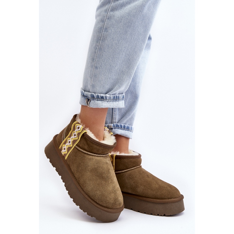 Step in style Botas de neve modelo Vebissat W5829 Verde - Entre com estilo 1