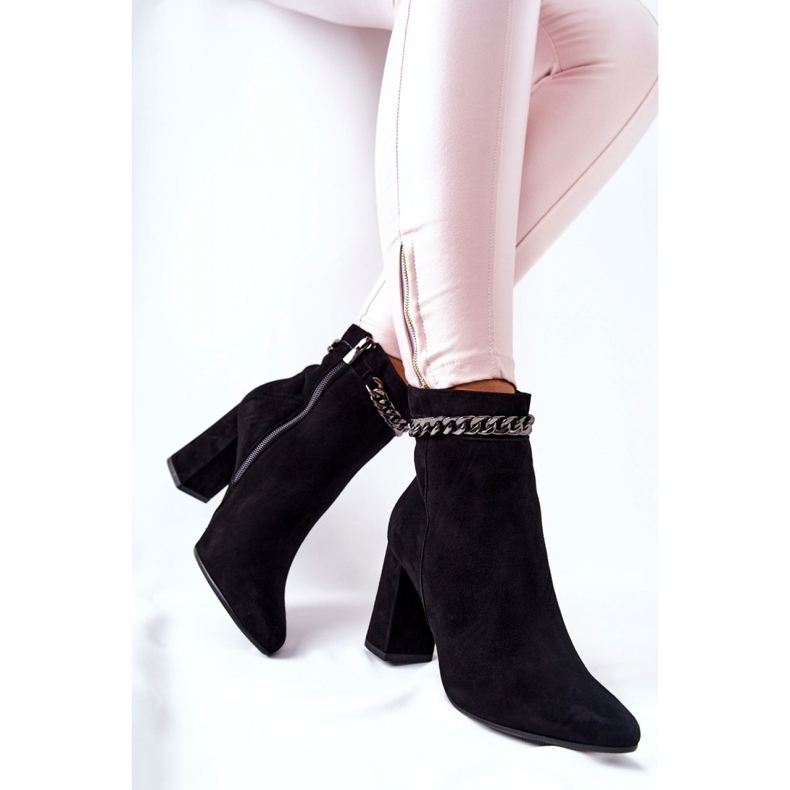 Step in style Botas Modelo Laura Messi 2203 Blk Preta - Entre com estilo preto 1