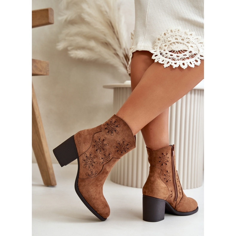Step in style Botas Modelo Nevishiia ASA250-3 Marrom - Entre com estilo 2