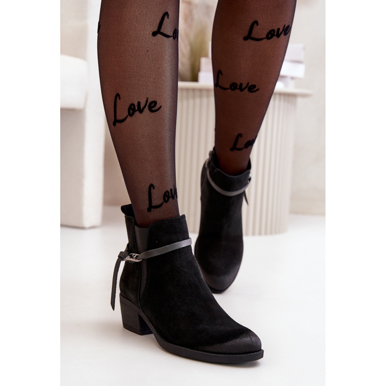 Step in style Botas Modelo Zazoo 60478 Pretas - Entre com estilo preto 1