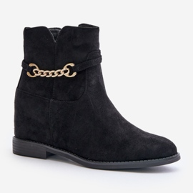 Step in style Botas Modelo Ofcorna MS2097 Costas - Entre com estilo preto 2