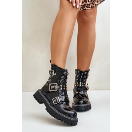 Step in style Trabalhador Modelo Serizia 9693A-1 Preto - Entre com estilo 1