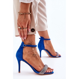 Step in style Modelo Moments LY-9268-4 Sandálias azuis - Entre com estilo azul 1