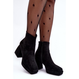 Step in style Botas Modelo Abnous NS293P Pretas - Entre com estilo preto 1