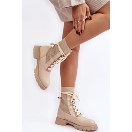 Step in style Botas Modelo Gentiana 8573A Bege - Entre com estilo 2