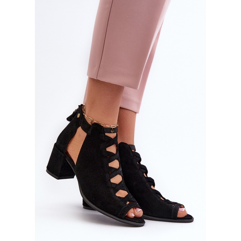 Step in style Sandália Modelo Maciejka 06456-01 Preta - Entre com estilo preto 1 Step in style Sandália Modelo Maciejka 06456-01 Preta - Entre com estilo preto 1