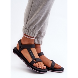 Step in style Sandálias Modelo 4FRSS24FSANF054-23S Cinza Escuro - Entre com estilo 1