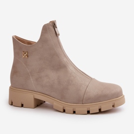 Step in style Botas Modelo Verietta RMR23123-11 Douradas - Entre com estilo amarelo 2