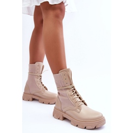 Step in style Botas de trabalho Modelo Marlissa A9513 Bege - Entre com estilo 1 Step in style Botas de trabalho Modelo Marlissa A9513 Bege - Entre com estilo 1