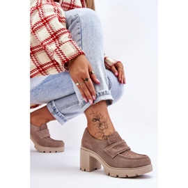 Step in style Sapatos Modelo Arabell 20125 Bege Escuro - Entre com estilo 2 Step in style Sapatos Modelo Arabell 20125 Bege Escuro - Entre com estilo 2