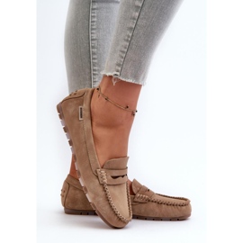 Step in style Mocassins Modelo Celoria M502-63 Marrom – Entre com estilo castanho 1